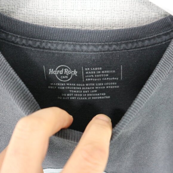 Hard Rock Cafe San Francisco Made in Mexico Faded Tee XXLarge - Picture 5 of 6